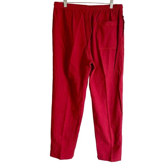 Cottonseed Cotton Pants Drawstring Waist with Pockets Medium NEW - Picture 4 of 6